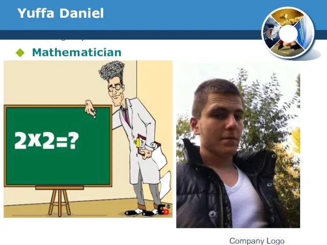 www.thmemgallery.com Company Logo Yuffa Daniel Mathematician