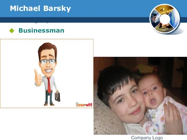 www.thmemgallery.com Company Logo Michael Barsky Businessman