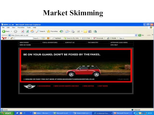 Market Skimming