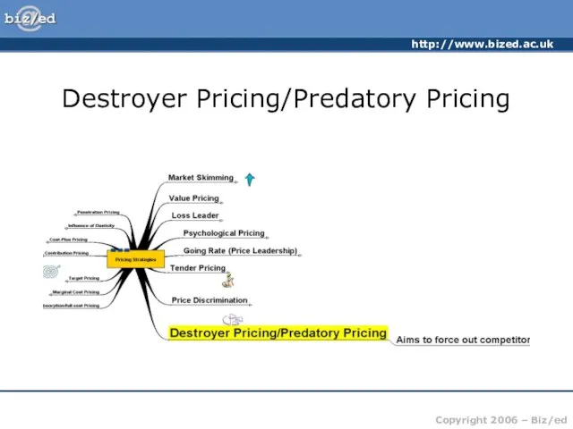 Destroyer Pricing/Predatory Pricing