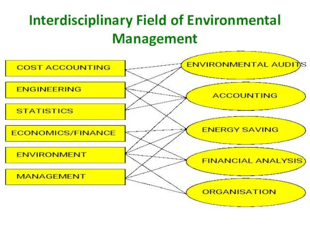 Interdisciplinary Field of Environmental Management