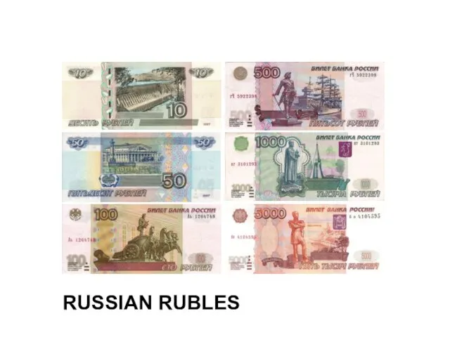 RUSSIAN RUBLES