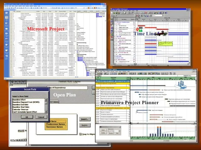 Microsoft Project Time Line Primavera Project Planner Open Plan