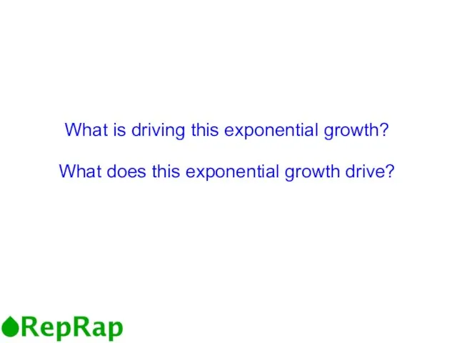What is driving this exponential growth? What does this exponential growth drive?