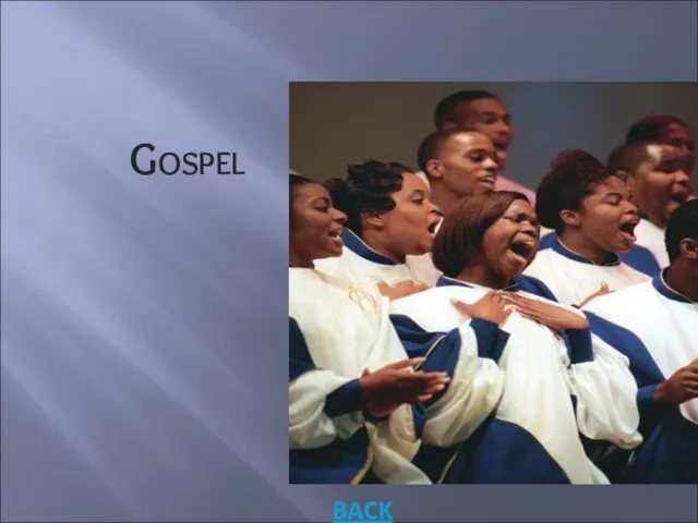 Gospel BACK