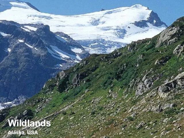 Croplands Atlas Mountains, Morocco Wildlands Alaska, USA