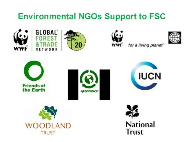 Environmental NGOs Support to FSCo FSC