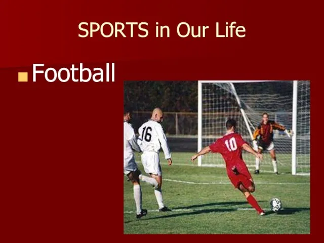 SPORTS in Our Life Football