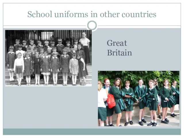 School uniforms in other countries Great Britain