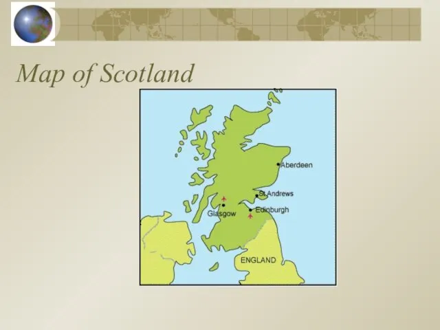 Map of Scotland