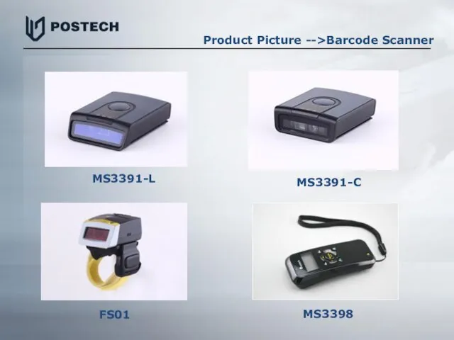 Product Picture -->Barcode Scanner MS3391-L MS3391-C FS01 MS3398