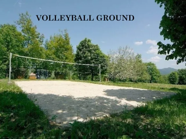 VOLLEYBALL GROUND