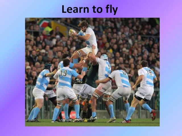 Learn to fly