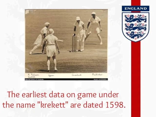 The earliest data on game under the name "krekett" are dated 1598.