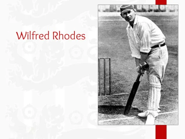 Wilfred Rhodes