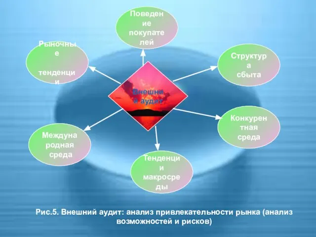 Рыночные тенденции Поведение покупателей Международная среда Тенденции макросреды Структура сбыта Конкурентная среда