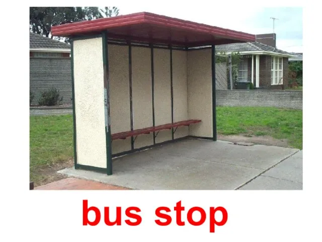 bus stop