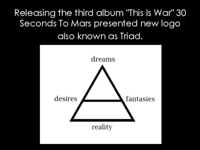 Releasing the third album "This Is War" 30 Seconds To Mars presented