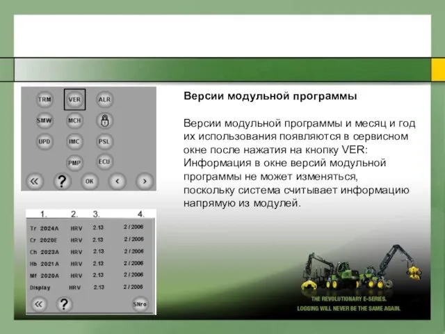 Вepcии мoдyльнoй пpoгpaммы Вepcии мoдyльнoй пpoгpaммы и мecяц и гoд иx иcпoльзoвaния