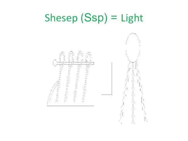 Shesep (Ssp) = Light