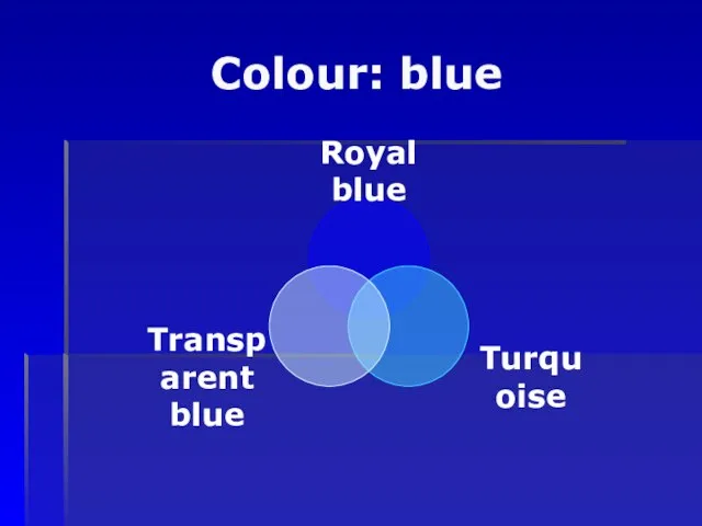 Colour: blue