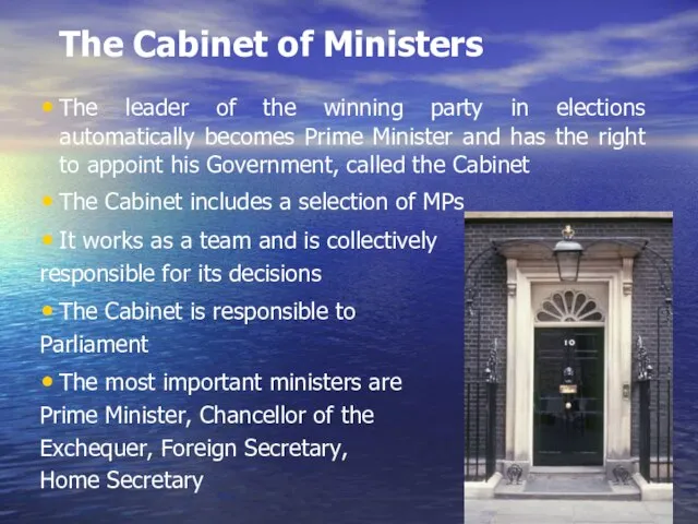 The leader of the winning party in elections automatically becomes Prime Minister