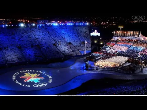 Nineteenth Winter Olympic Games (2002) in Salt Lake City not only set