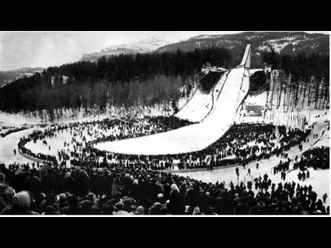 Seventh Winter Olympic Games (1956). In a famous winter sports center Cortina