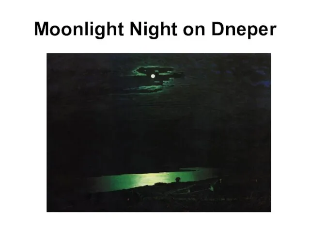 Moonlight Night on Dneper