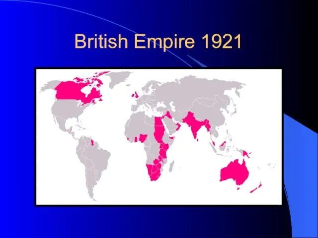 British Empire 1921