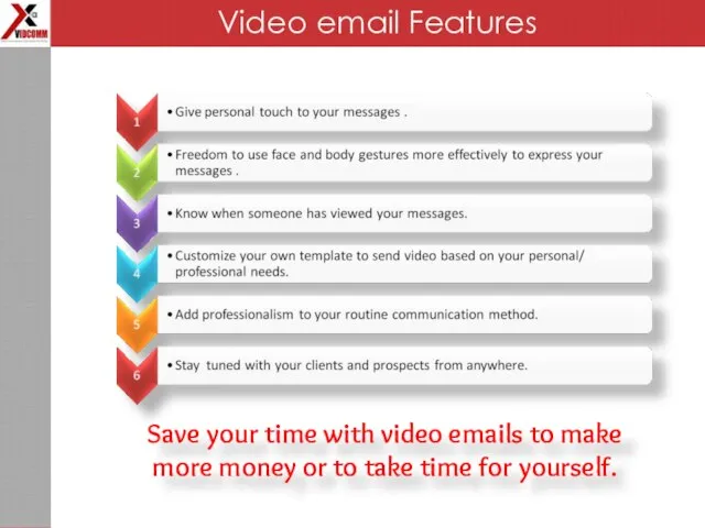 Save your time with video emails to make more money or to