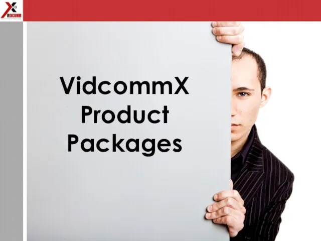 VidcommX Product Packages