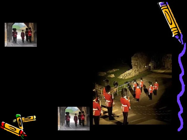 The tower of London The Ceremony of the Keys Sentry: Who comes