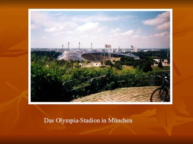 Das Olympia-Stadion in München