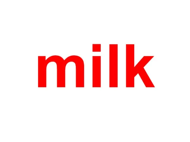 milk