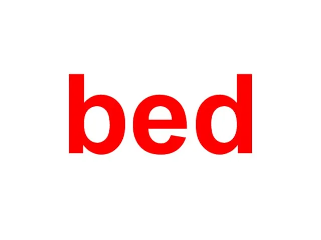 bed