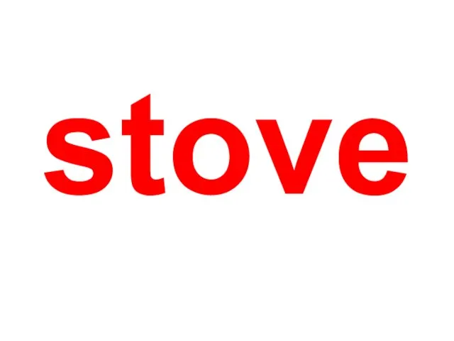 stove