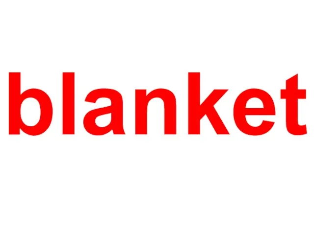 blanket