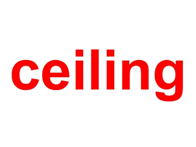 ceiling