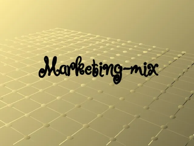 Marketing-mix