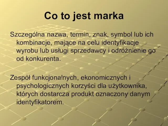 Co to jest marka Szczególna nazwa, termin, znak, symbol lub ich kombinacje,