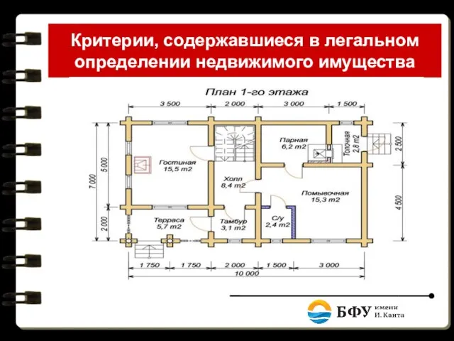 Критерии, содержавшиеся в легальном определении недвижимого имущества