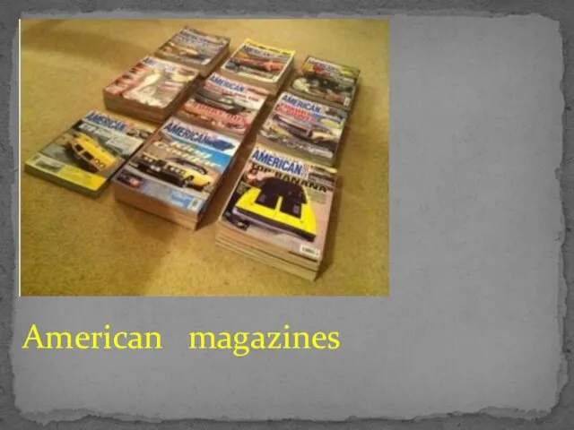 American magazines