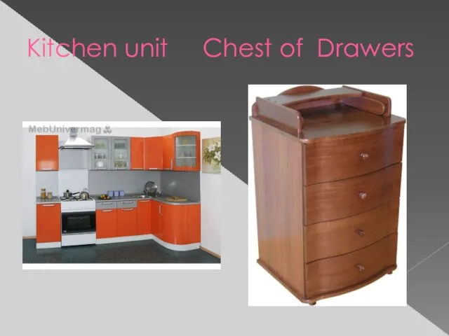 Kitchen unit Chest of Drawers