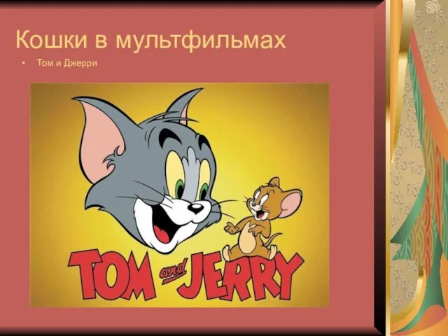 Кошки в мультфильмах Том и Джерри