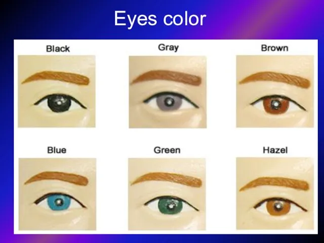 Eyes color