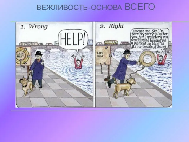 ВЕЖЛИВОСТЬ-ОСНОВА ВСЕГО