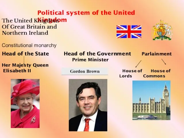 Political system of the United Kingdom The United Kingdom Of Great Britain