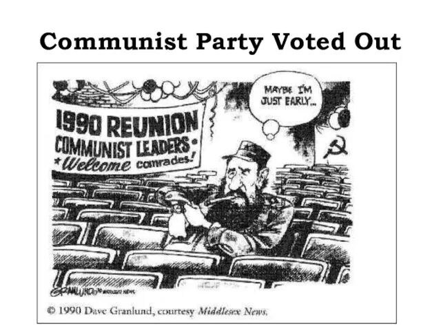 Communist Party Voted Out