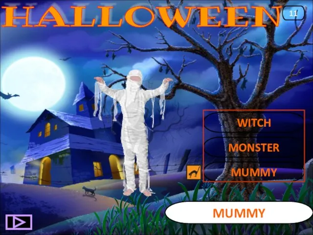 MUMMY MUMMY 11 MONSTER WITCH HALLOWEEN